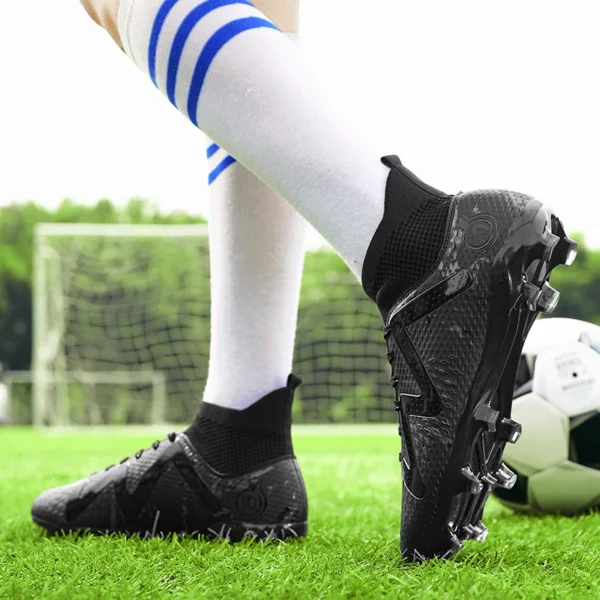 Outdoor football shoes, men's training sports shoes, sports shoes, fast original sports shoes, anti slip shoes, football boots - Image 2