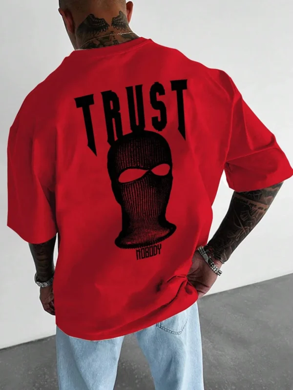 Summer Portrait Slogan Graphic Cotton Tshirt Unisex Men Women Luxury Fashion Big Size Top Casual Short Sleeve Streetwear Tee 4XL - Image 2