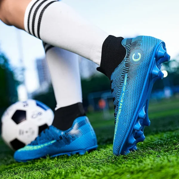 Men Football Shoes Society Soccer Shoes Sneaker Non Slip Boy Long Spikes Casual Sports Indoor Field Top Quality Football Boots - Image 3