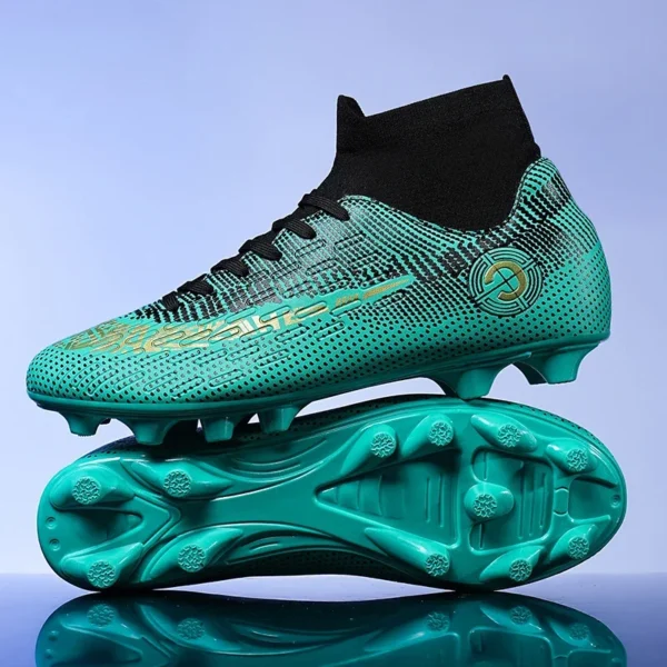 Men Football Shoes Society Soccer Shoes Sneaker Non Slip Boy Long Spikes Casual Sports Indoor Field Top Quality Football Boots - Image 4