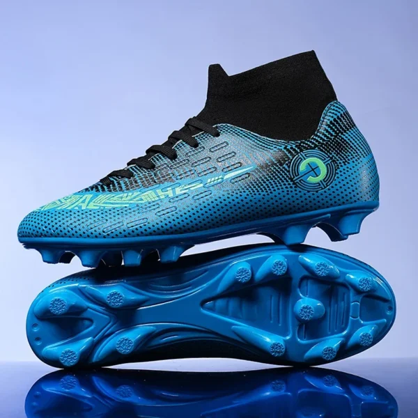 Men Football Shoes Society Soccer Shoes Sneaker Non Slip Boy Long Spikes Casual Sports Indoor Field Top Quality Football Boots - Image 2