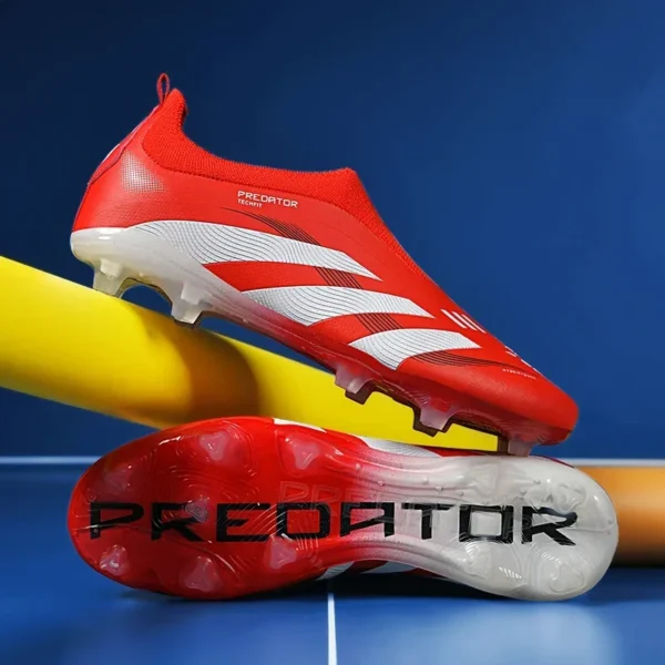 New Men Training Sneakers Soccer Shoes Long Spikes Cleats Match Futsal Breathable Drop Shipping Football Boots Ultralight Indoor - Image 6